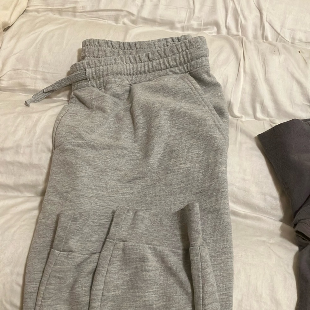 Cozy Gray Kids Sweatpants